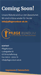 Mobile Screenshot of pflegerundum-ab.de